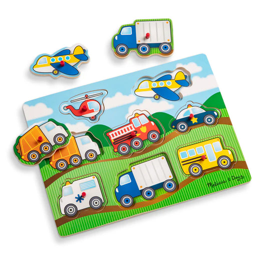 Melissa & Doug Peg Puzzle - Various Designs