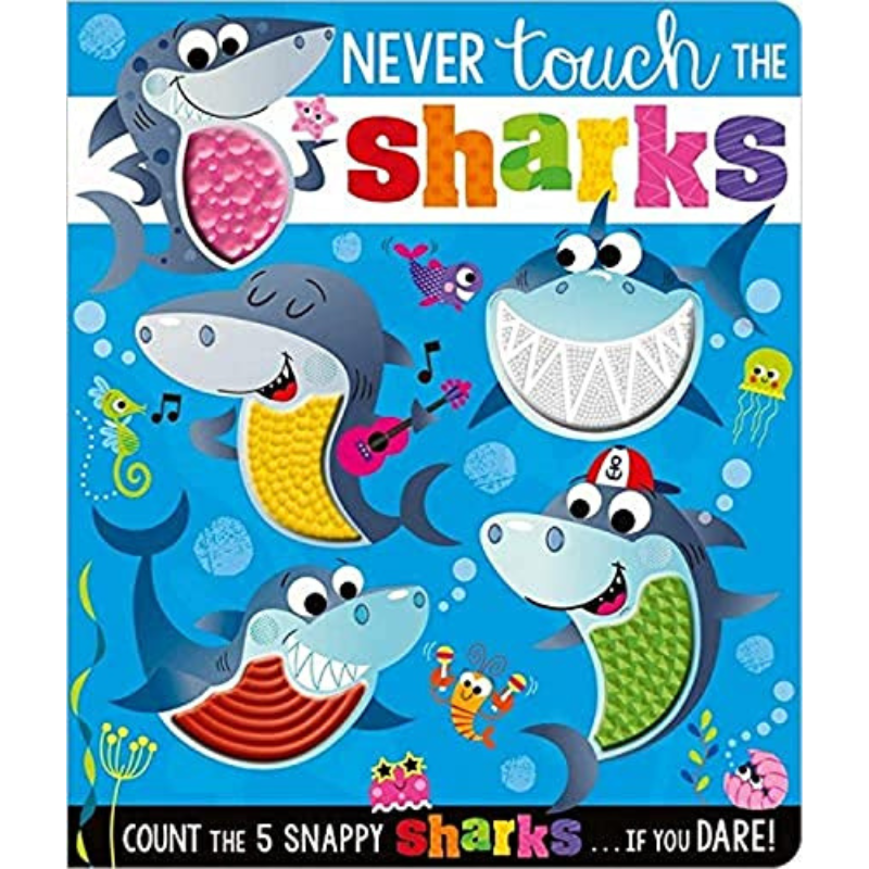 Sensory Books: Never Touch The Book Range (Sold Individually)