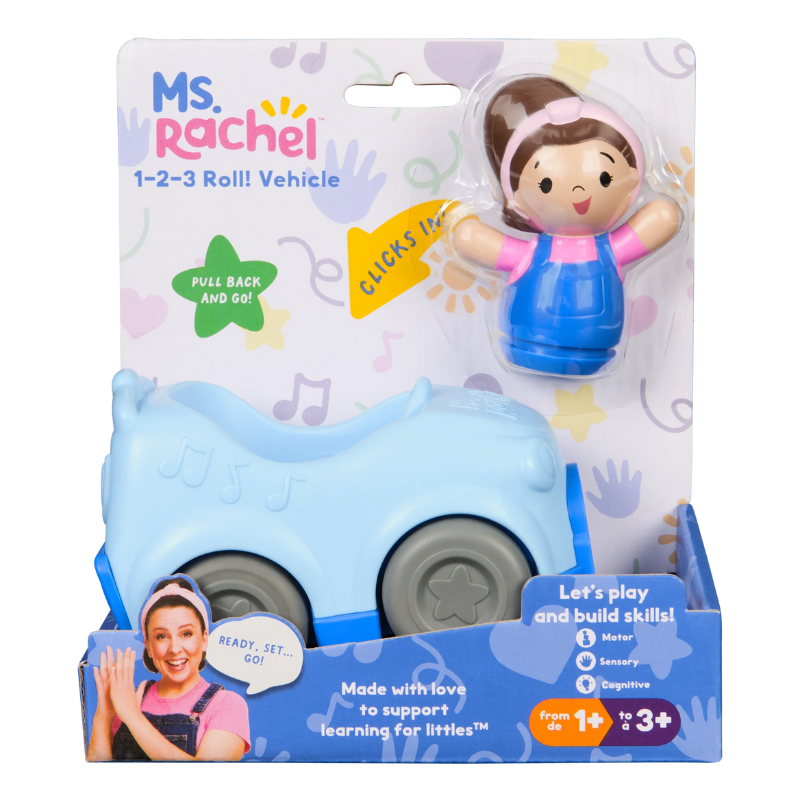 Melissa & Doug Ms Rachel 1-2-3 Roll Vehicle - Rachel