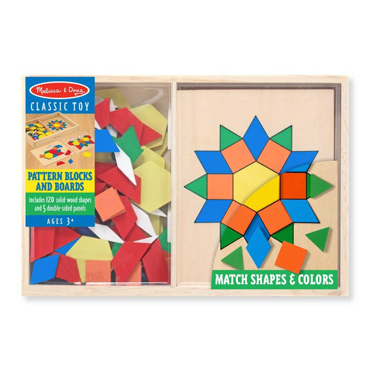 Melissa & Doug Pattern Blocks and Boards