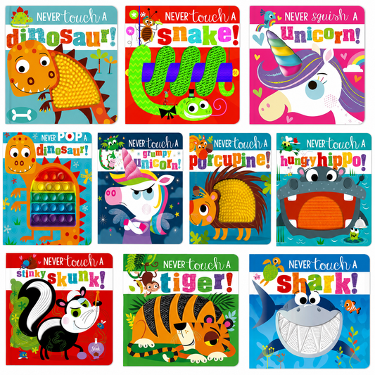 Sensory Books: Never Touch (sold individually)