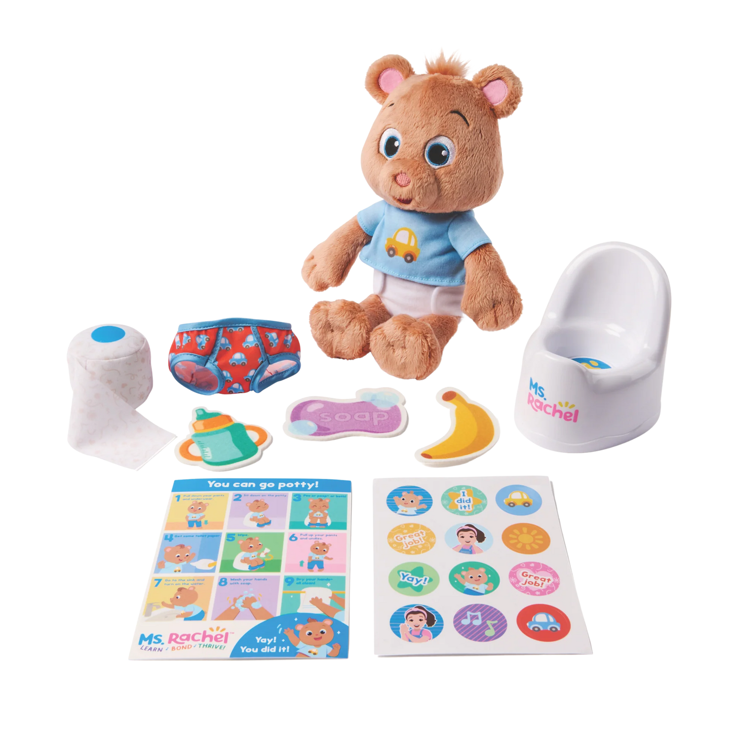 Ms Rachel Bean Potty Play Set