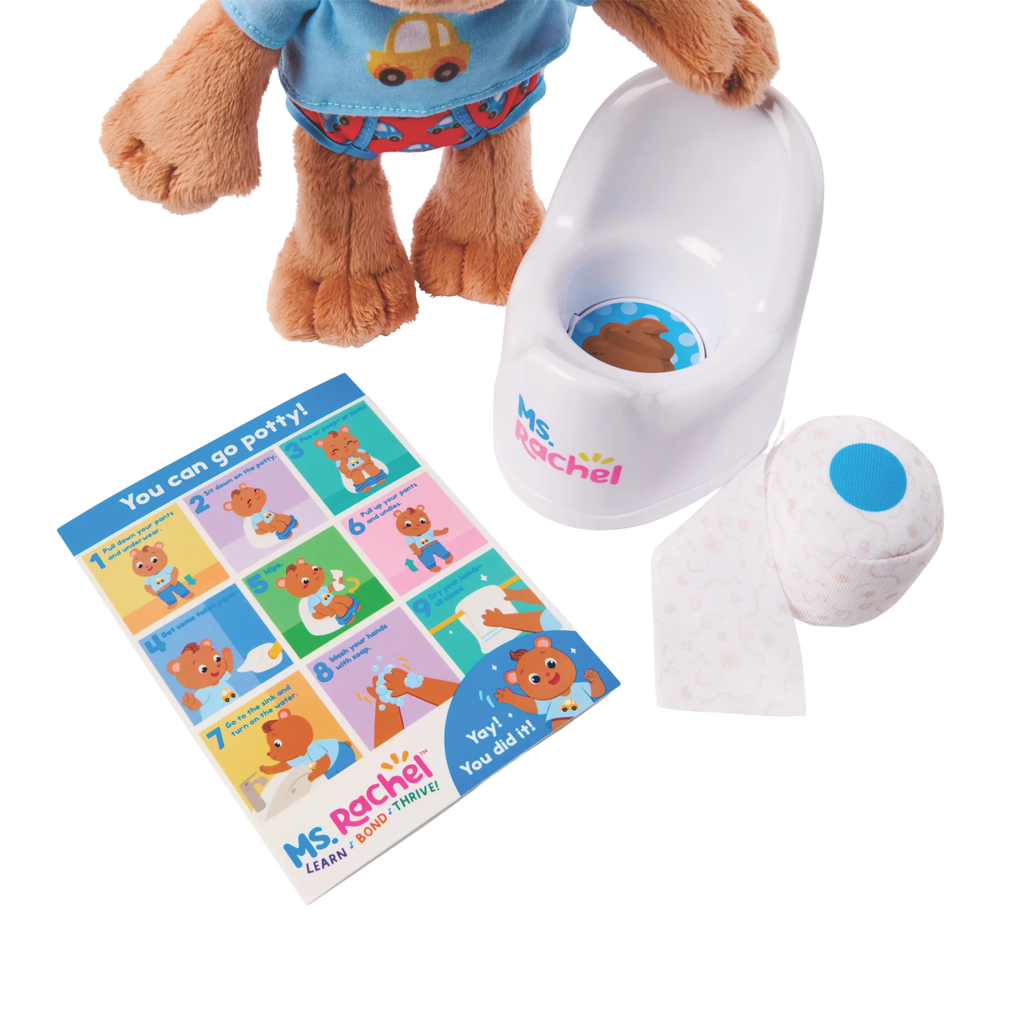 Ms Rachel Bean Potty Play Set