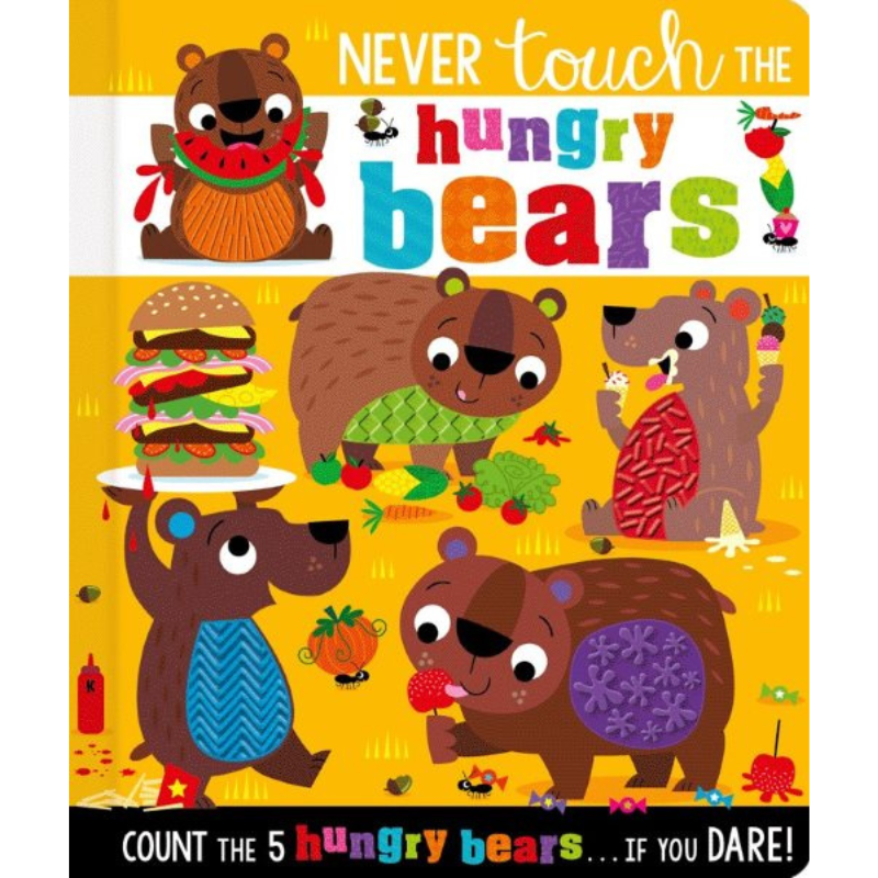 Sensory Books: Never Touch The Book Range (Sold Individually)