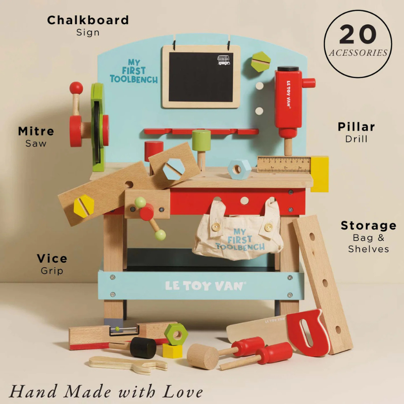 Le Toy Van Wooden Tool Bench