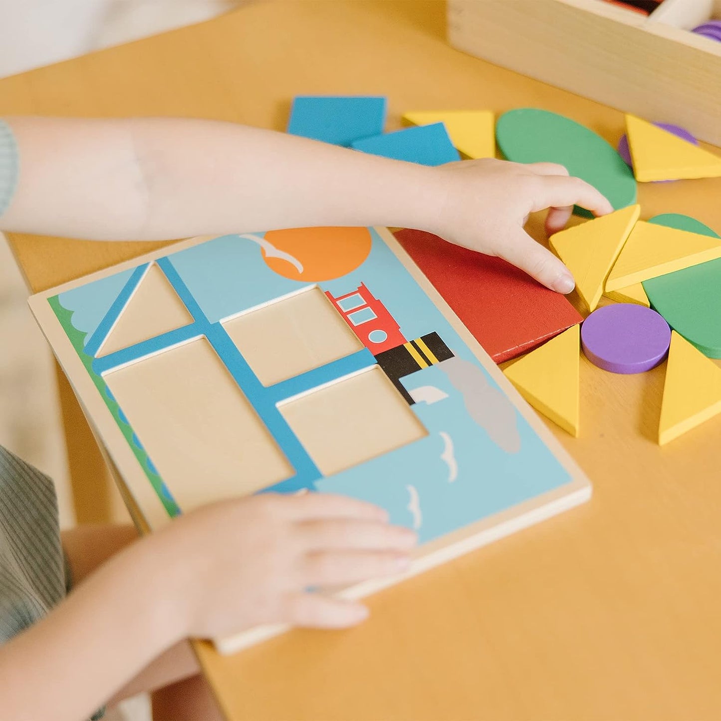 Melissa & Doug Beginner Pattern Blocks