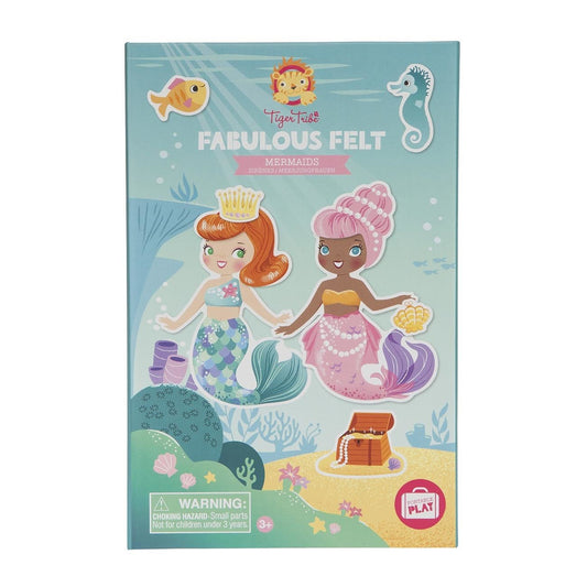 Tiger Tribe Fabulous Felt Set - Mermaids