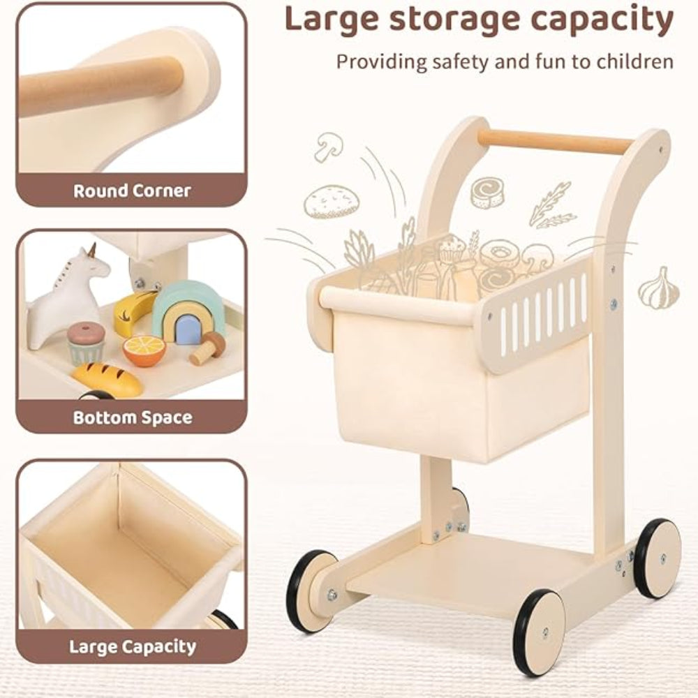 TookyToy Baby Walker & Shopping Cart