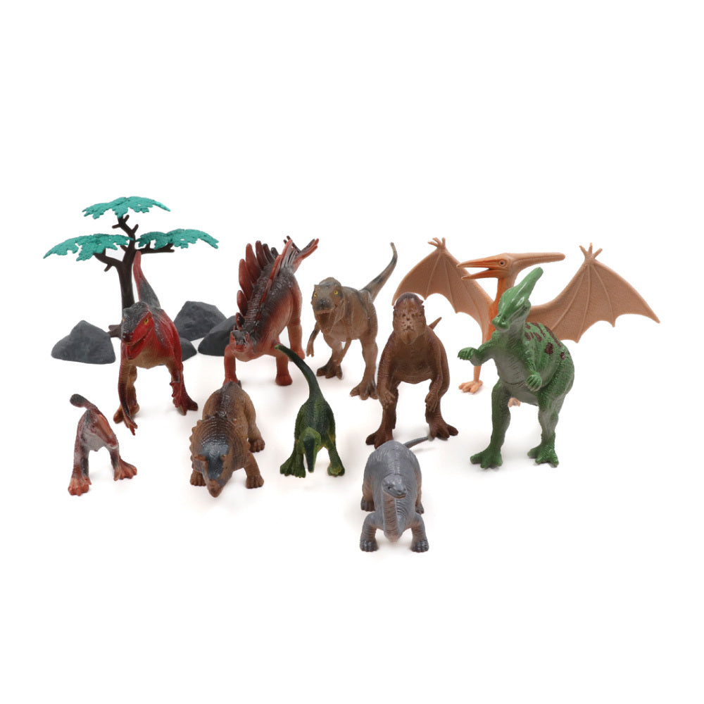 Animals Jumbo Playset - Dinosaur and Ocean Animals - 30 Piece