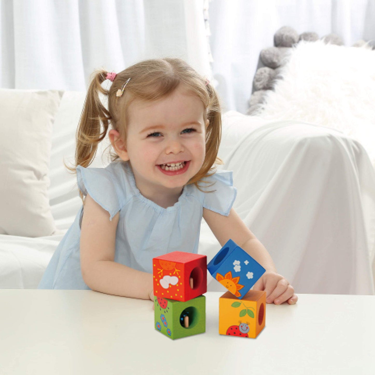 Classic World Discovery Cubes with Animal Puzzle