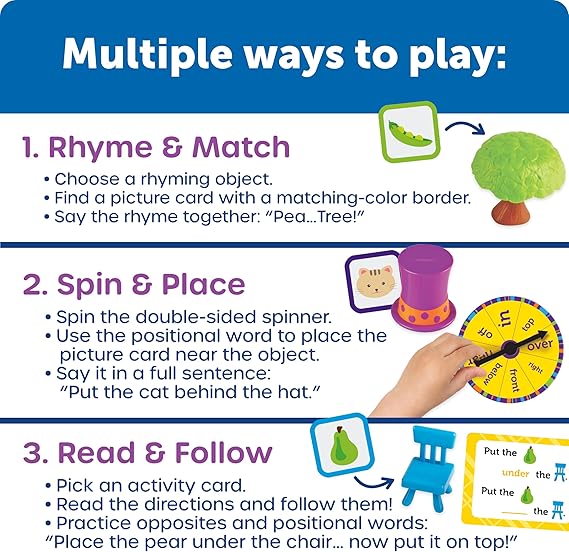 Learning Resources Fox in the Box Positional Words