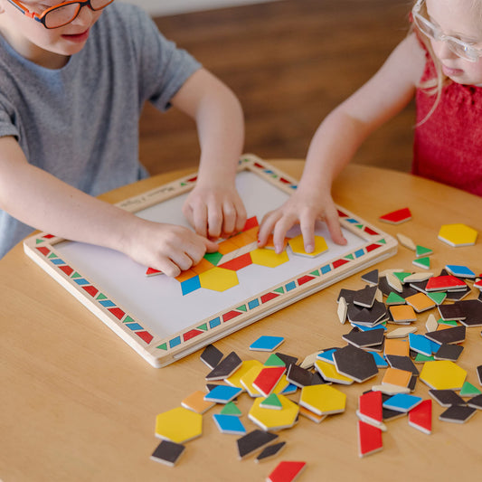 Melissa & Doug Magnetic Pattern Block