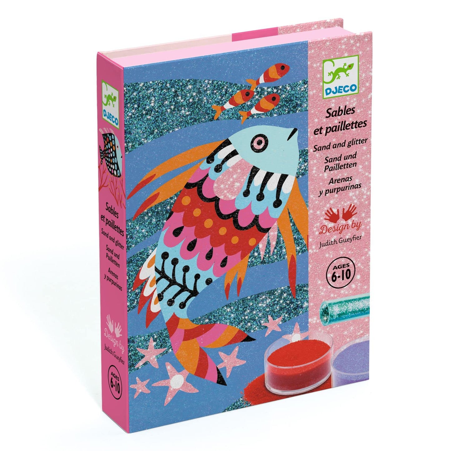 Djeco Sand and Glitter Craft Kit - Various Designs