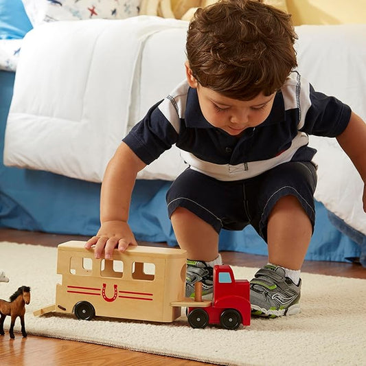 Melissa & Doug Horse Carrier Truck