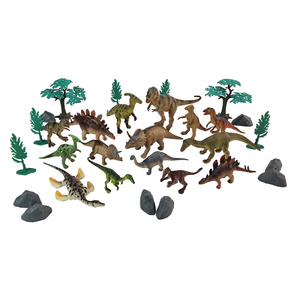 Dino Bucket Playset - 30 Piece