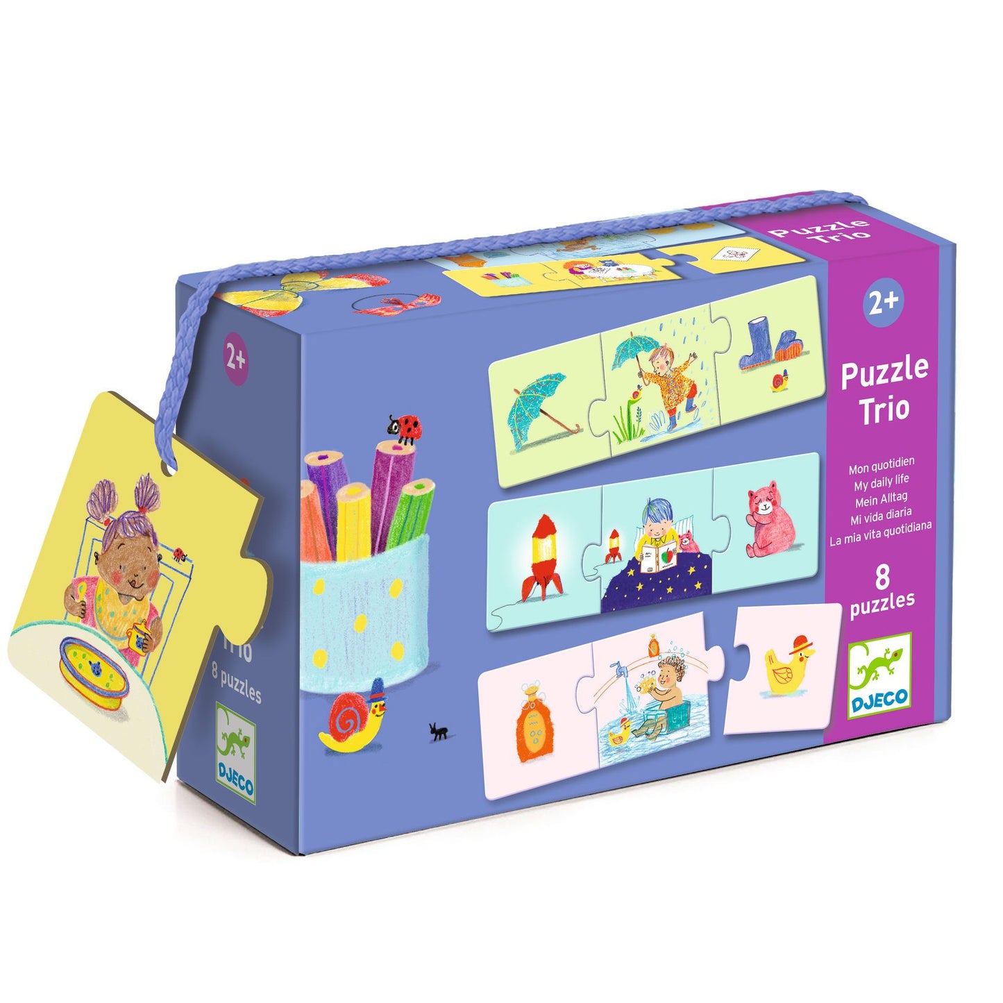 Djeco Trio Puzzles - Various Designs