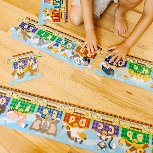 Melissa & Doug Alphabet Express Floor Puzzle