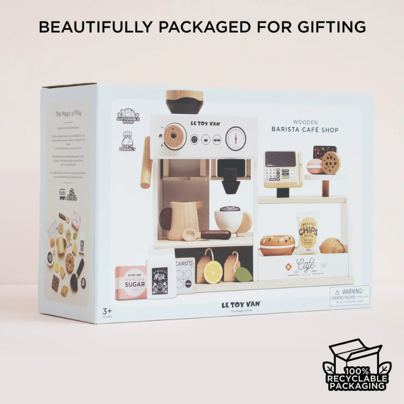 Le Toy Van Barista Cafe Shop Playset