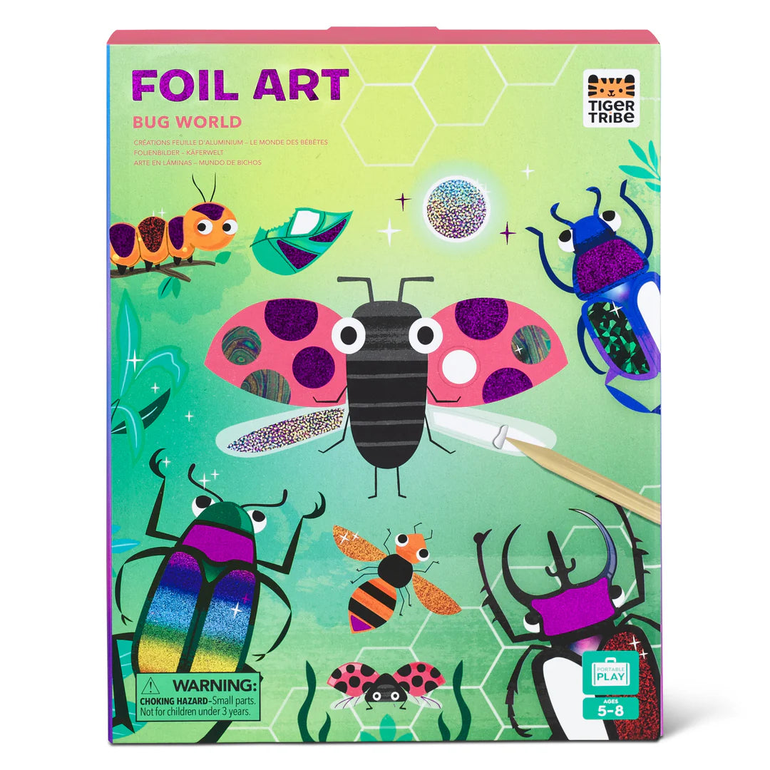 Tiger Tribe Foil Art - Various Designs