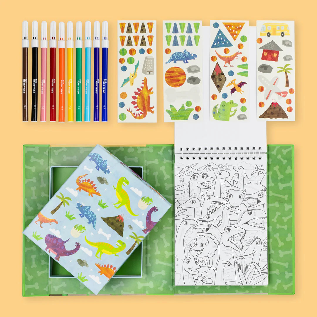 Tiger Tribe Colouring Sets
