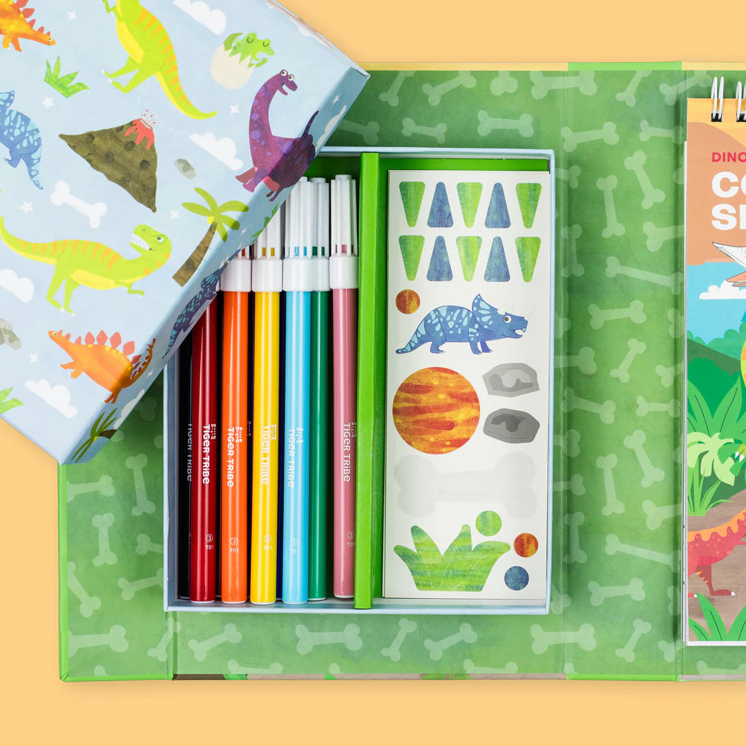 Tiger Tribe Colouring Sets