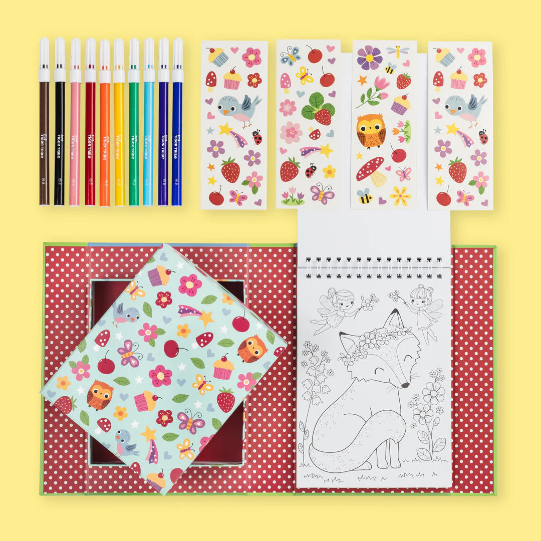 Tiger Tribe Colouring Sets