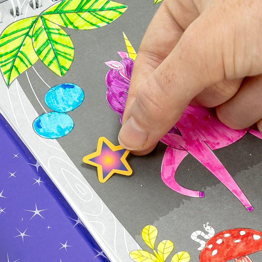 Tiger Tribe Colouring Sets