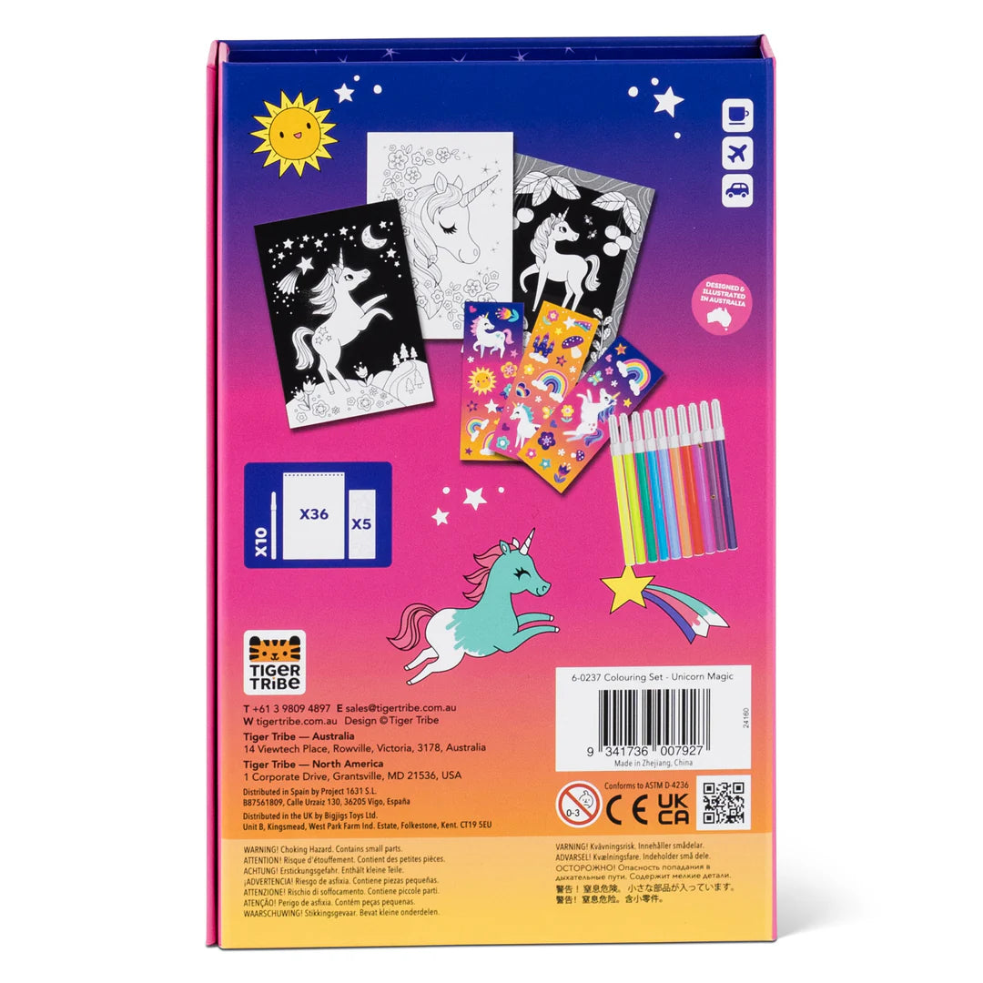 Tiger Tribe Colouring Sets