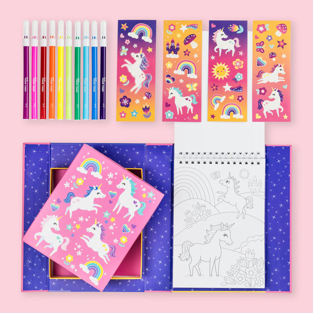 Tiger Tribe Colouring Sets