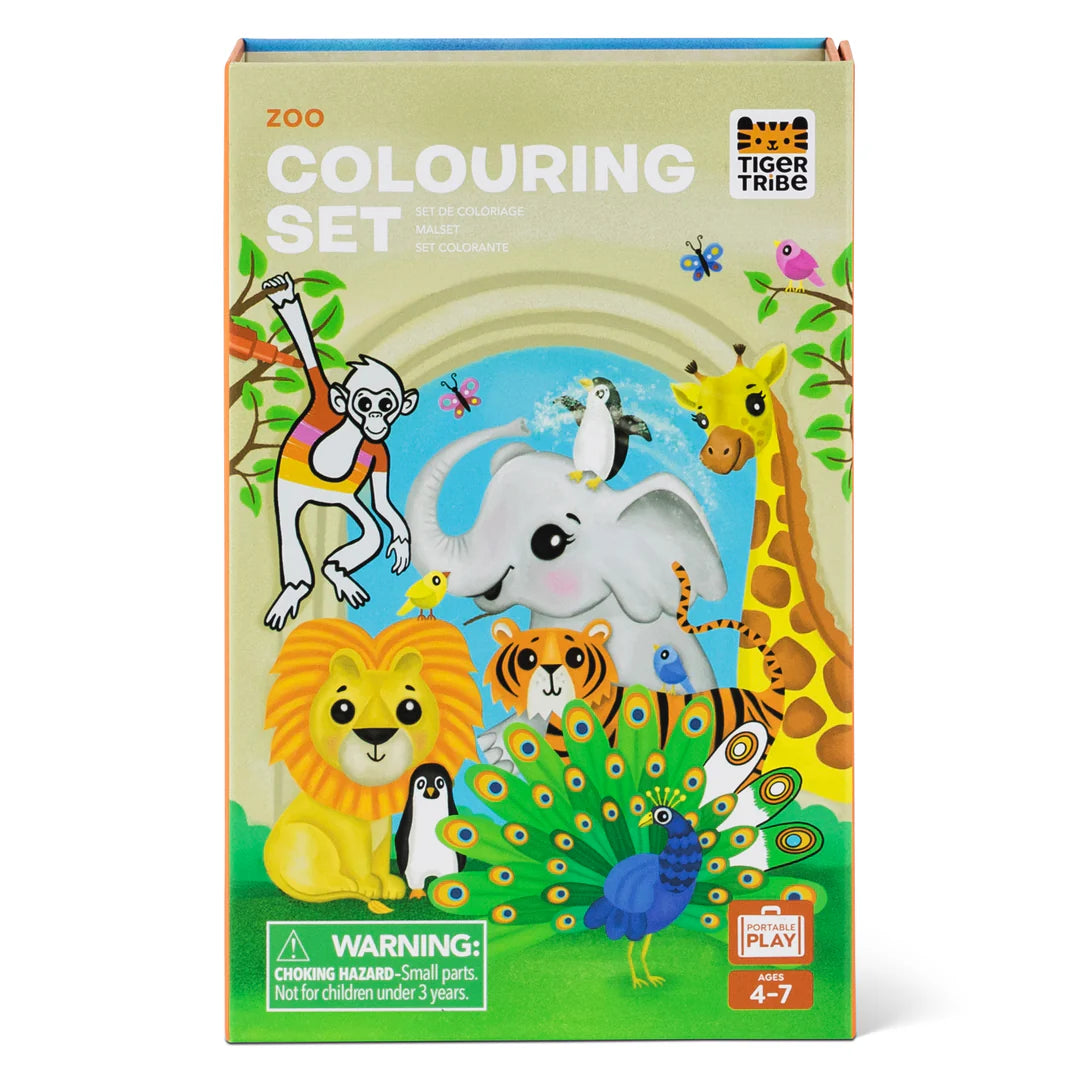 Tiger Tribe Colouring Sets