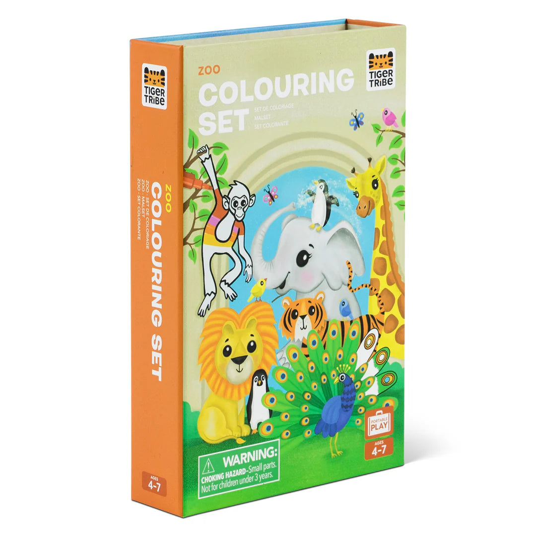 Tiger Tribe Colouring Sets