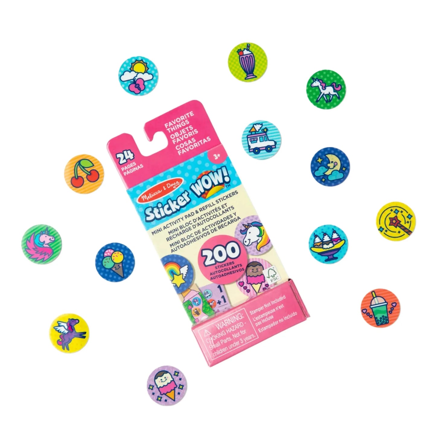 Melissa & Doug Sticker Wow Mini Activity Pads - Various Designs