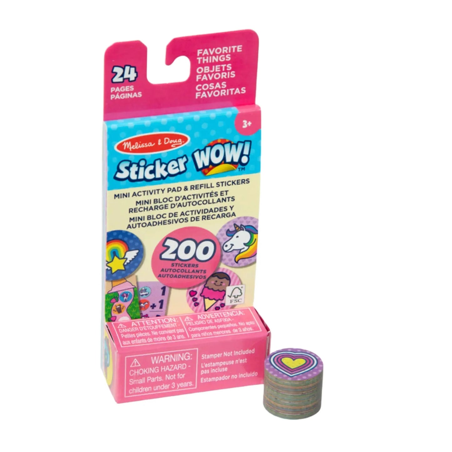 Melissa & Doug Sticker Wow Mini Activity Pads - Various Designs
