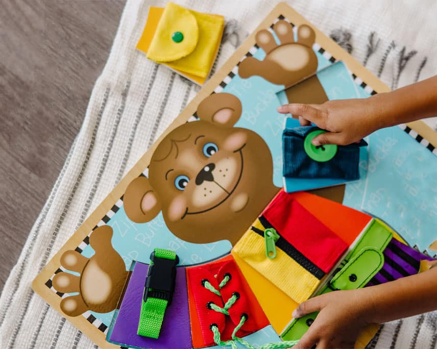 Melissa & Doug Basic Skills Board