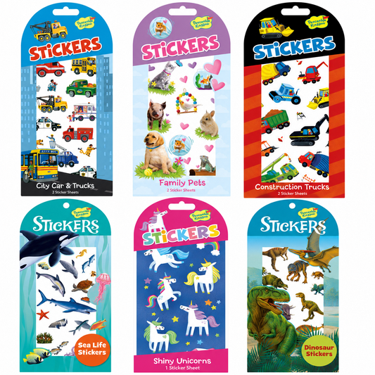 Peaceable Kingdom Classic Kids Stickers - Various Designs