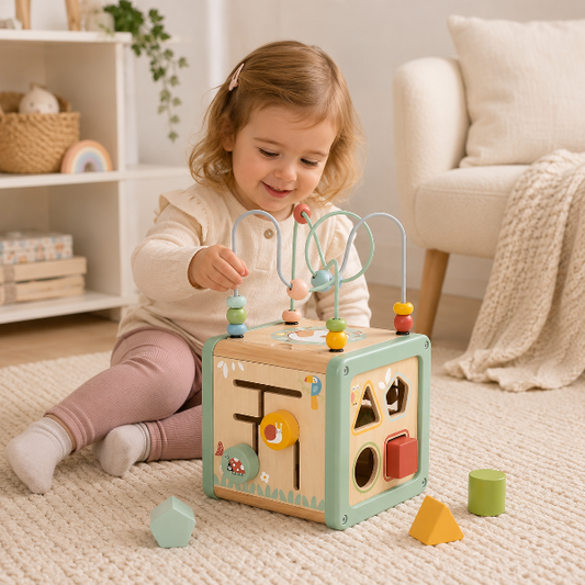 Tooky Toy Activity Play Cube