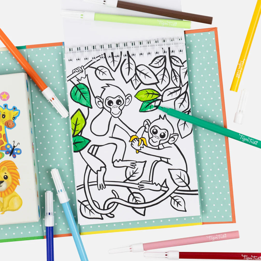 Tiger Tribe Colouring Sets