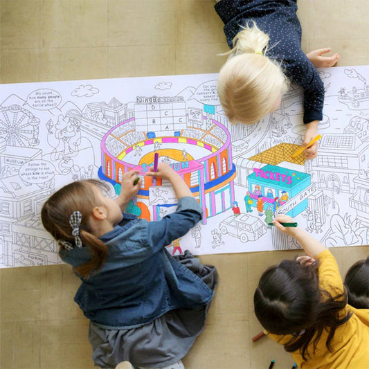 Mideer Giant Colouring Roll - Various Designs