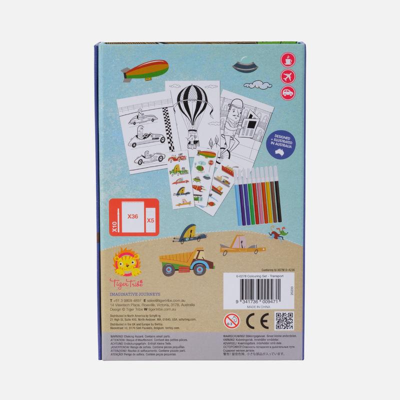 Tiger Tribe Colouring Sets