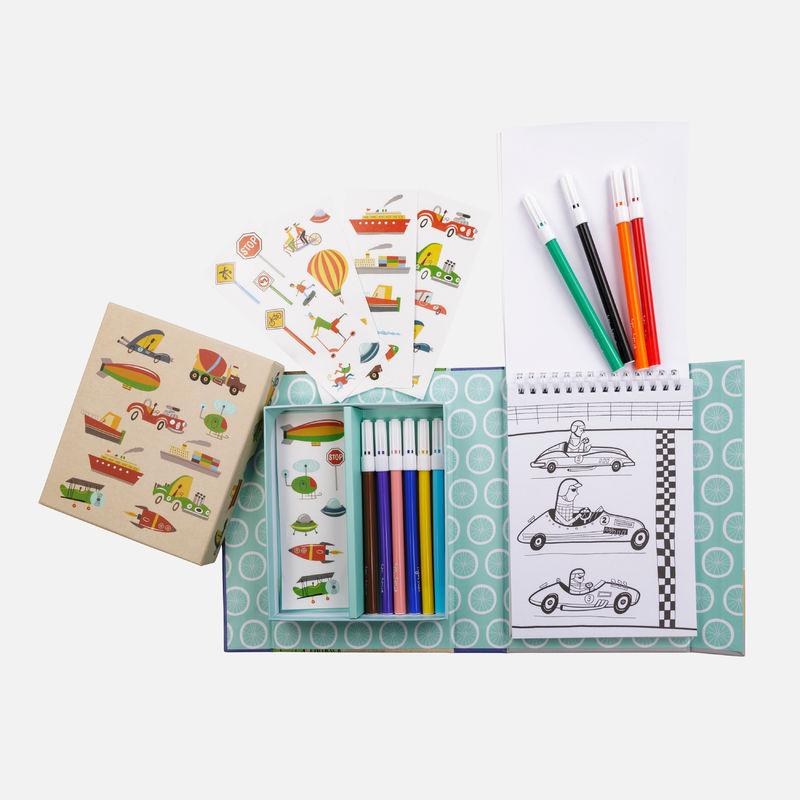 Tiger Tribe Colouring Sets