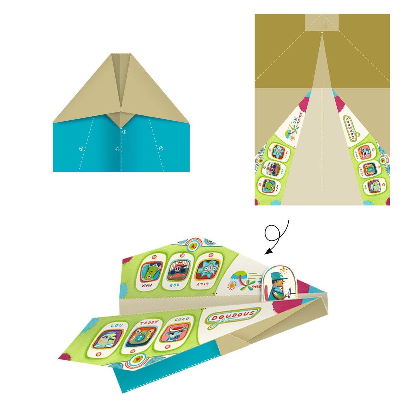 Djeco Origami Planes