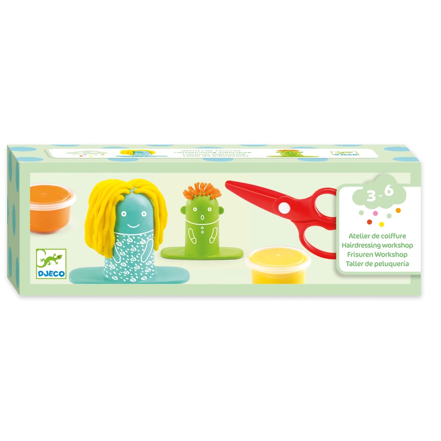 Djeco Play Dough Hairdressing Workshop
