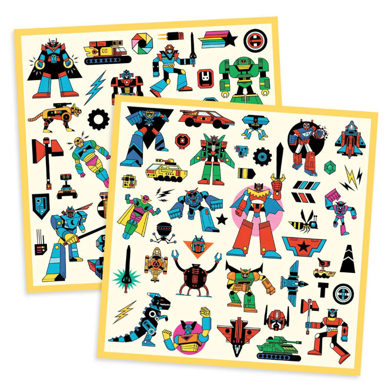 Djeco Metallic Stickers - Various Designs
