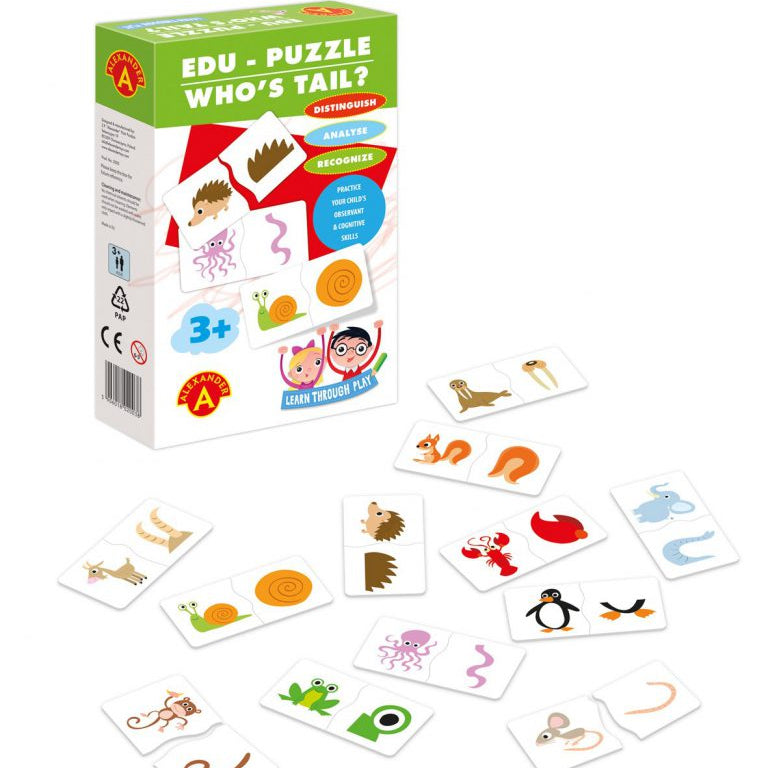 Edu-Puzzle Who's Tail