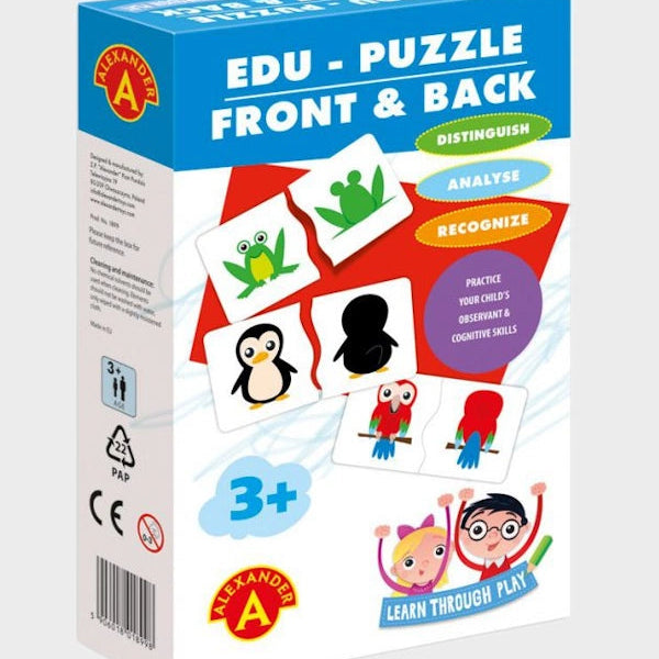 Edu-Puzzle Front & Back