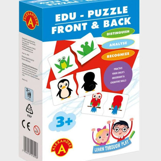 Edu-Puzzle Front & Back
