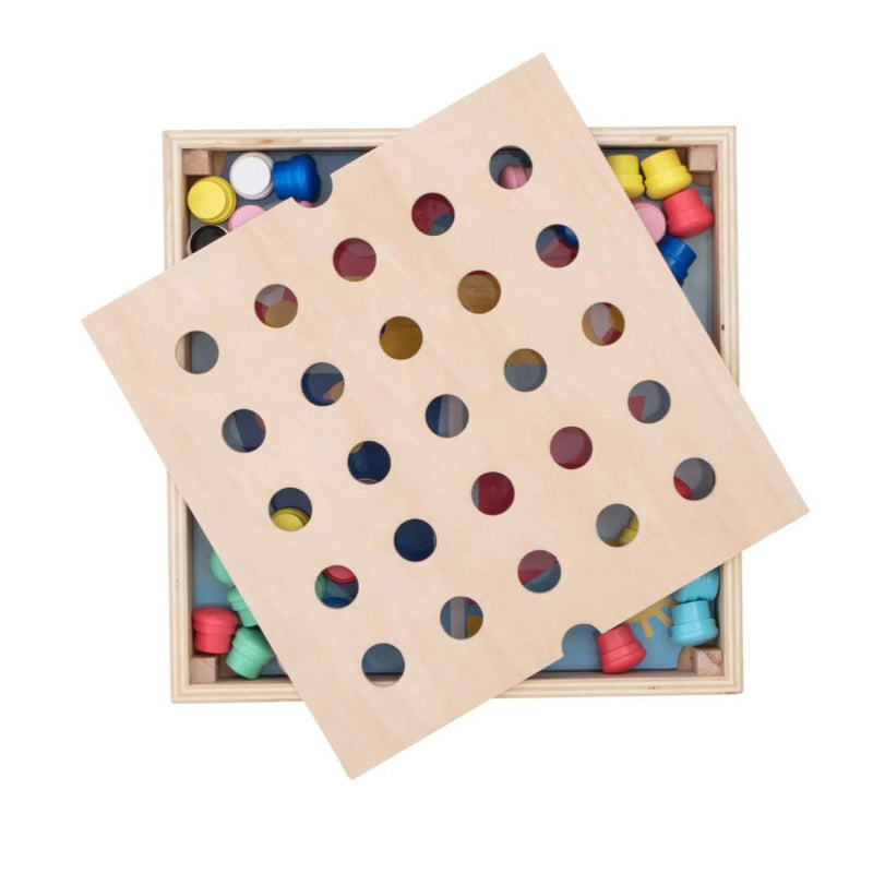 Tiger Tribe Button Puzzle - Animals