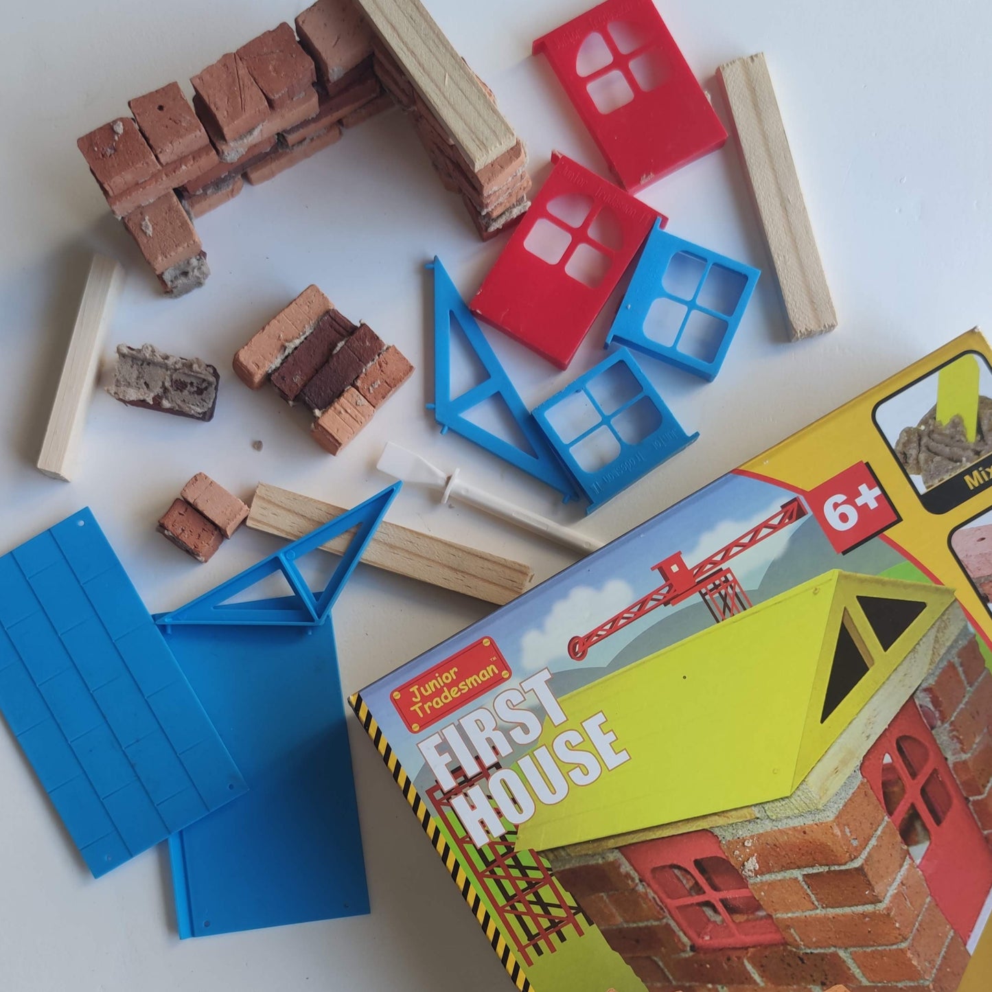 Real Brick House with Play Safe Cement