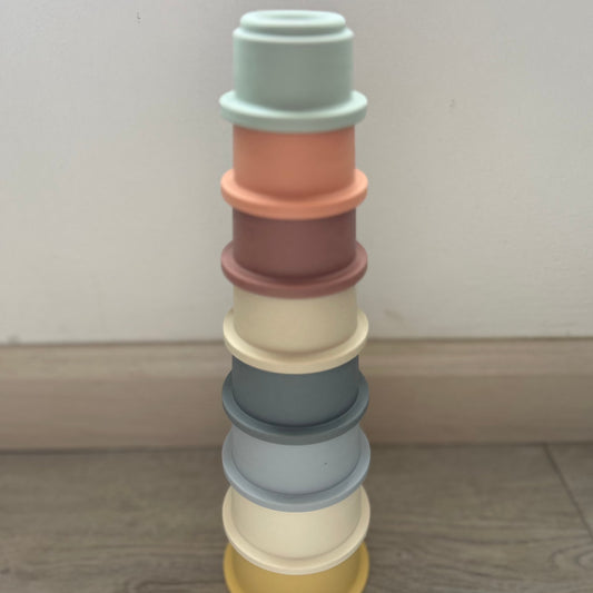 Stacking Cups - neutral colours