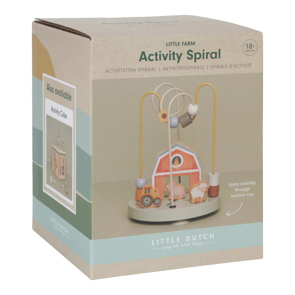 Little Dutch Wood Activity Spiral Little Farm